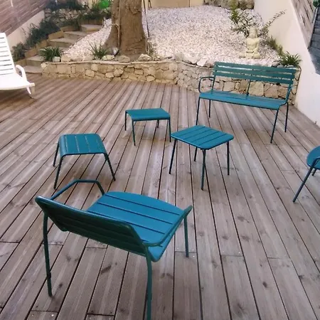 Nice- Gairaut - Jardin Prive- Grand F1 Lumineux-piscine Collective