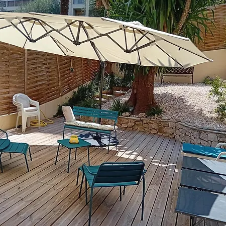 Nice- Gairaut - Jardin Prive- Grand F1 Lumineux-piscine Collective Nice